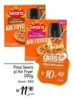 Giassi Supermercados Pizza seara p/air fryer oferta
