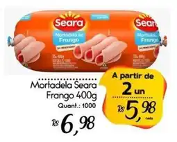 Giassi Supermercados Mortadela Seara Frango oferta