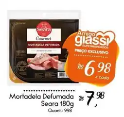 Giassi Supermercados Mortadela Defumada Seara oferta