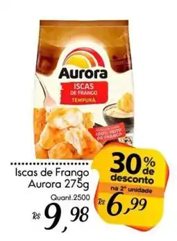 Giassi Supermercados Iscas de frango aurora oferta