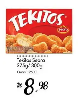 Giassi Supermercados Tekitos Seara oferta