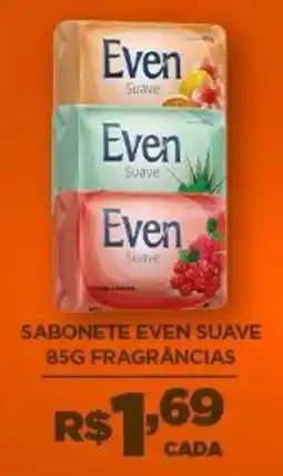 DB Supermercados Sabonete even suave oferta