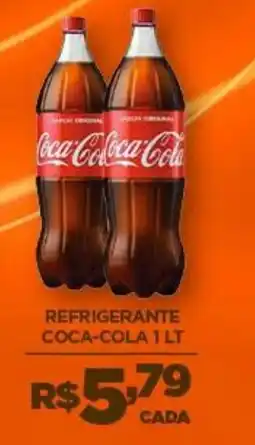 DB Supermercados Refrigerante coca-cola 1 lt oferta