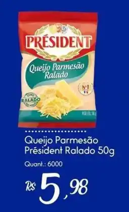 Giassi Supermercados Queijo Parmesão Ralado oferta