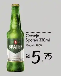 Giassi Supermercados Cerveja Spaten oferta