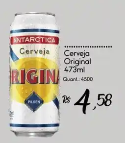 Giassi Supermercados Cerveja original oferta