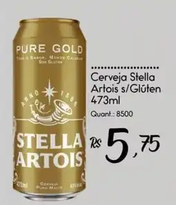 Giassi Supermercados Cerveja Stella Artois s/glúten oferta