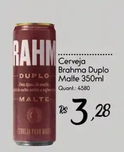 Giassi Supermercados Cerveja brahma duplo malte oferta
