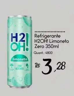 Giassi Supermercados Refrigerante H2OH! Limoneto Zero oferta