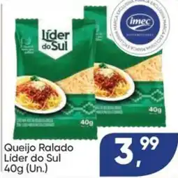 Imec Supermercados Queijo Ralado Lider do Sul oferta