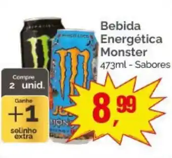 Supermercados Rena Bebida Energética Monster oferta