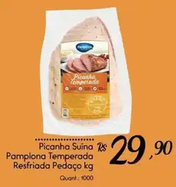 Giassi Supermercados Picanha Suína Pamplona Temperada Resfriada Pedaço oferta