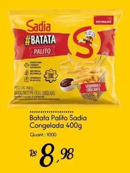 Giassi Supermercados Batata palito sadia congelada oferta