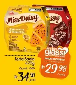 Giassi Supermercados Torta sadia oferta