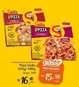 Giassi Supermercados Pizza sadia calabresa oferta