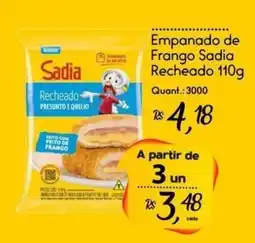Giassi Supermercados Empanado de Frango Sadia Recheado oferta