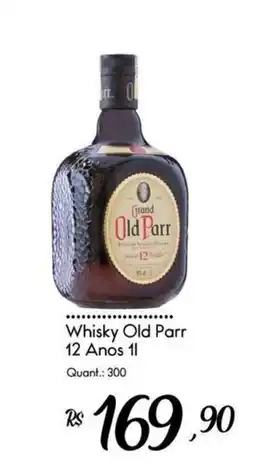 Giassi Supermercados Whisky old parr 12 anos 1l oferta