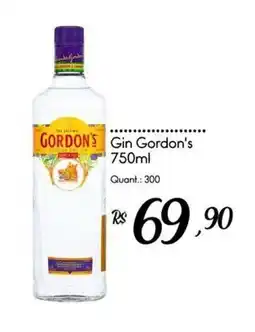 Giassi Supermercados Gin Gordon's oferta