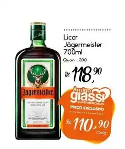 Giassi Supermercados Licor jagermeister oferta