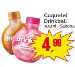 Supermercados Rena Coquetel Drinkball oferta