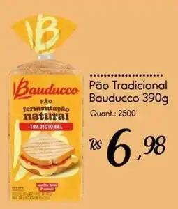 Giassi Supermercados Pão tradicional bauducco oferta