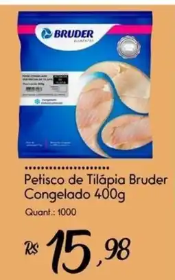 Giassi Supermercados Petisco de Tilápia Bruder oferta