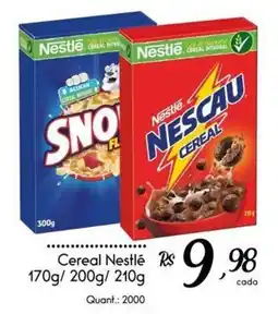 Giassi Supermercados Cereal Nestlé oferta