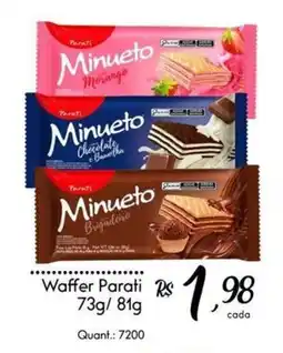 Giassi Supermercados Waffers parati oferta