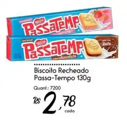 Giassi Supermercados Biscoito recheado passa-tempo oferta