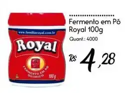 Giassi Supermercados Fermento em pó royal oferta