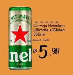 Giassi Supermercados Cerveja Heineken Ultimate s/glúten oferta