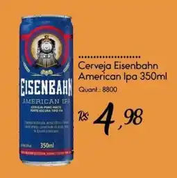 Giassi Supermercados Cerveja eisenbahn american ipa oferta