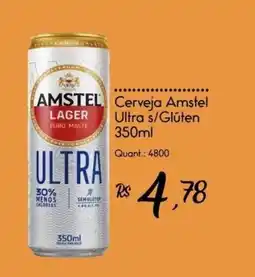 Giassi Supermercados Cerveja Amstel Ultra s/glúten oferta