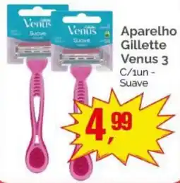 Supermercados Rena Aparelho gillette venus 3 suave oferta