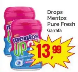 Supermercados Rena Drops Mentos Pure Fresh Garrafa oferta