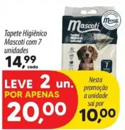 Asun Tapete Higiênico Mascoti oferta