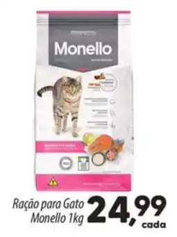 Asun Ração para Gato Monello oferta