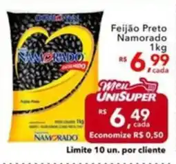 UniSuper Feijão Preto Namorado oferta