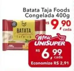 UniSuper Batata taja foods congelada oferta