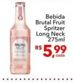 UniSuper Bebida brutal fruit spritzer long neck oferta