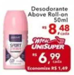 UniSuper Desodorante above roll-on oferta