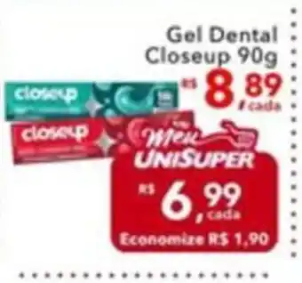 UniSuper Gel Dental Closeup oferta