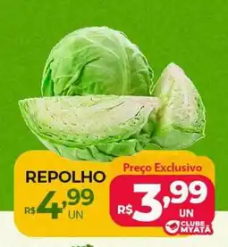 Supermercados Myatã repolho oferta