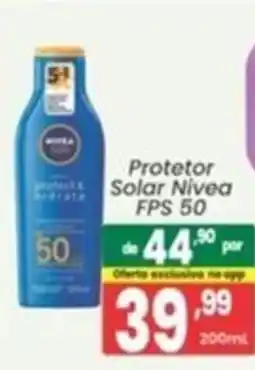 Primor Supermercado Protetor Solar Nivea FPS 50 oferta