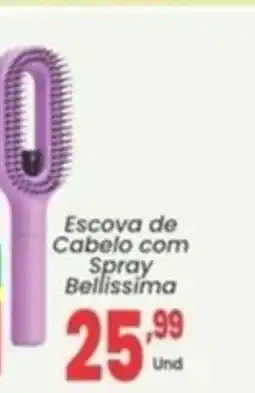 Primor Supermercado Escova de Cabelo com Spray Bellissima oferta