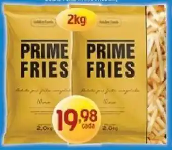 Supermercados Guanabara prime fries oferta
