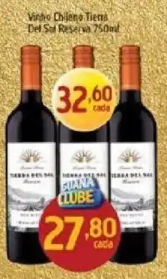 Supermercados Guanabara Vinho Chileno Tierra Del Sol Reserva oferta