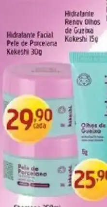 Supermercados Guanabara Hidratante Facial Pele de Porcelana Kokeshi oferta