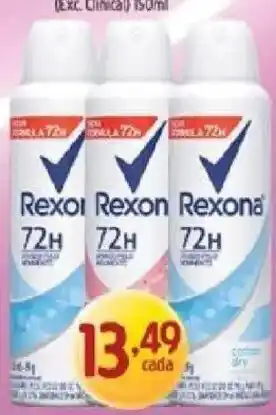 Supermercados Guanabara Rexona 72h oferta