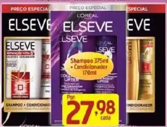 Supermercados Guanabara Shampoo e condicionador elseve oferta